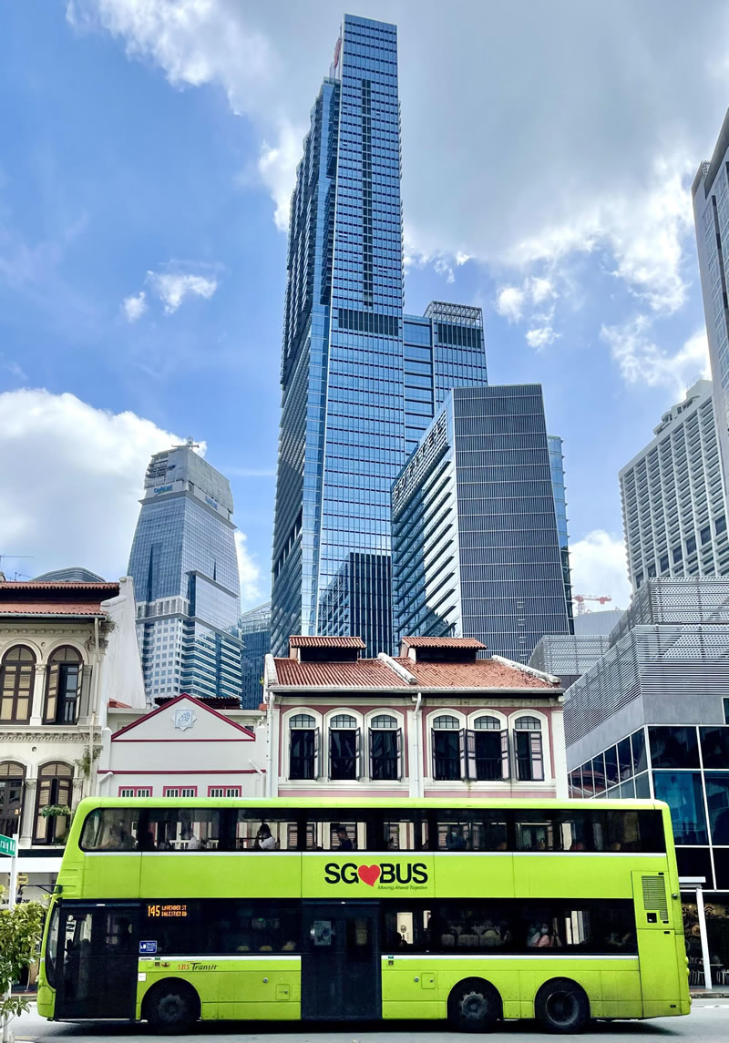 Photo of bus on west coast road